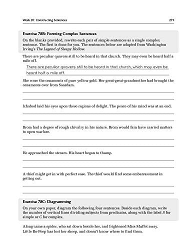 Red Workbook: A Complete Course for Young Writers, Aspiring Rhetoricians, and Anyone Else Who Needs to Understand How English Works. (Grammar for the Well-Trained Mind)