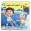 CoComelon Time to Get All Clean - Vinyl Waterproof Bath Book