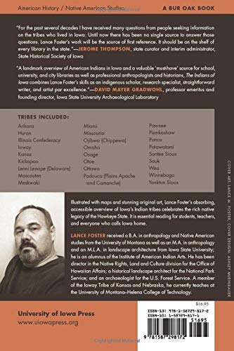 The Indians of Iowa (Bur Oak Book)