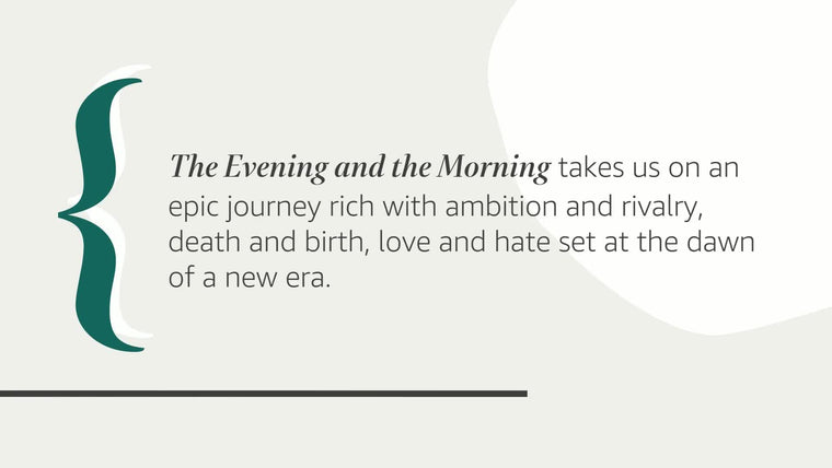 The Evening and the Morning (Kingsbridge) — back cover