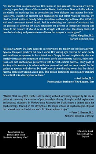 Working With Resistance by Martha Stark, M.D.