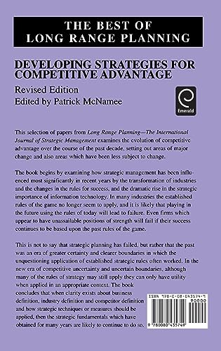 Developing Strategies for Competitive Advantage (The Best of Long Range Planning, 5)