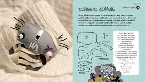 Zombie Felties: How to Raise 16 Gruesome Felt Creatures from