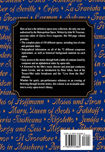 The Metropolitan Opera: Stories of the Great Operas