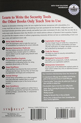 Writing Security Tools and Exploits