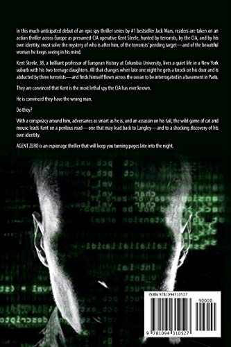 Agent Zero (an Agent Zero Spy Thriller-Book #1)