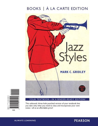 Jazz Styles (Books a la Carte) by Gridley, Mark