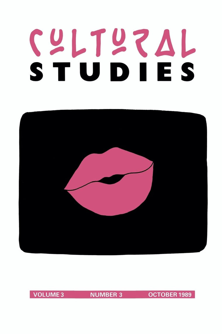 Cultural Studies: Volume 3 No. 3