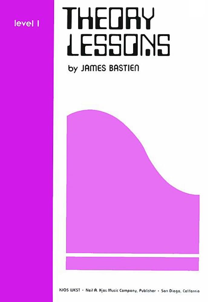 WP7 - Theory Lessons - Level 1 - Bastien Piano Library