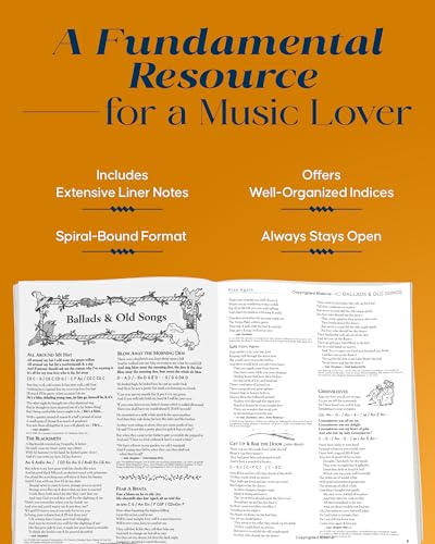 Rise Again Songbook: Words & Chords to Nearly 1200 Songs 7-1/2x10 Spiral-Bound - Sing Along Book with Traditional Folk Music, Popular Songs, Campfire Songs