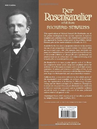 Der Rosenkavalier in Full Score (Dover Opera Scores) (German Edition)