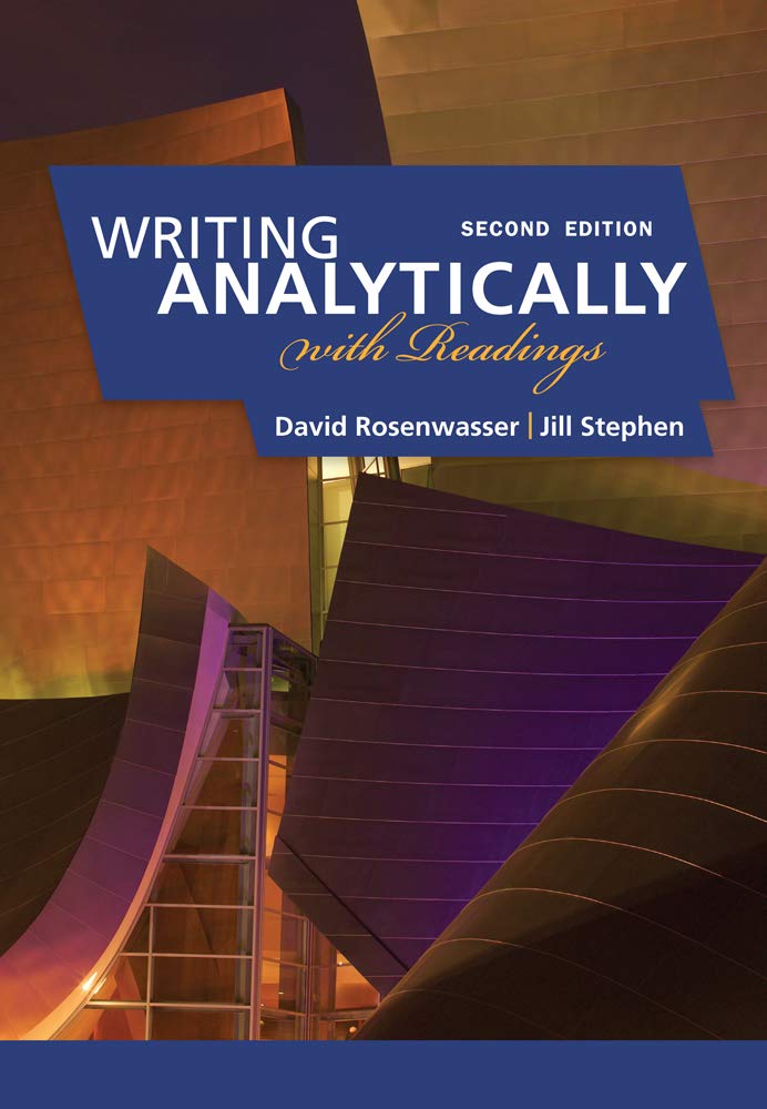 Writing Analytically with Readings