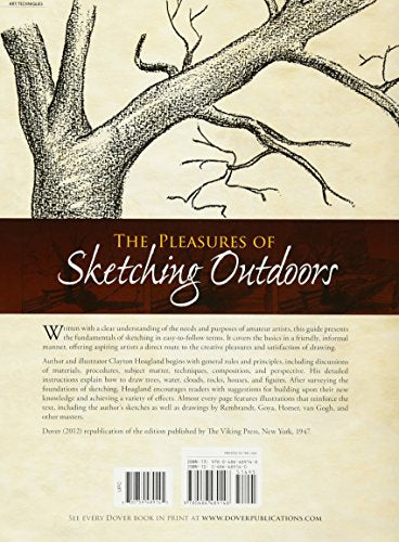 The Pleasures of Sketching Outdoors (Dover Art Instruction)