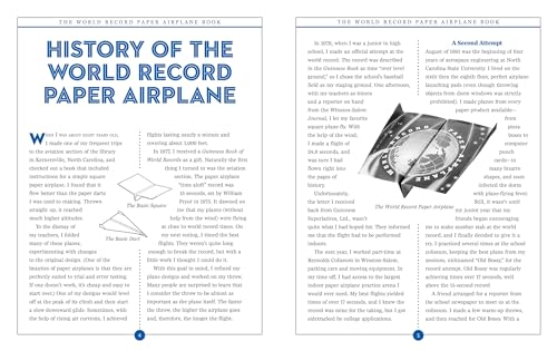 The World Record Paper Airplane Book (Paper Airplanes) by Bl