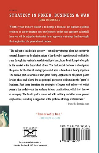 Strategy in Poker, Business & War