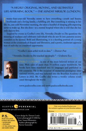 Veronika Decides to Die: From the Bestselling Author of The Alchemist
