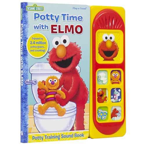 Sesame Street - Potty Time with Elmo - Potty Training Sound Book