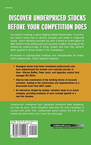 Stock Valuation: An Essential Guide to Wall Street's Most Popular Valuation Models (McGraw-Hill Library of Investment and Finance)