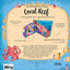 Discovering the Secret World: Coral Reef (Happy Fox Books) Board Book Teaches Kids Ages 3-6 about a Reef, Diving Deeper into the Sea with Every Page, with Educational Fun Facts