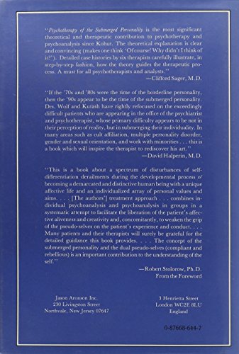 Psychotherapy of the Submerged Personality