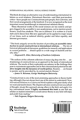 International Relations in a Constructed World