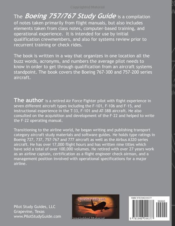 Boeing 757-767 Study Guide (Rick Townsend Study Guides)