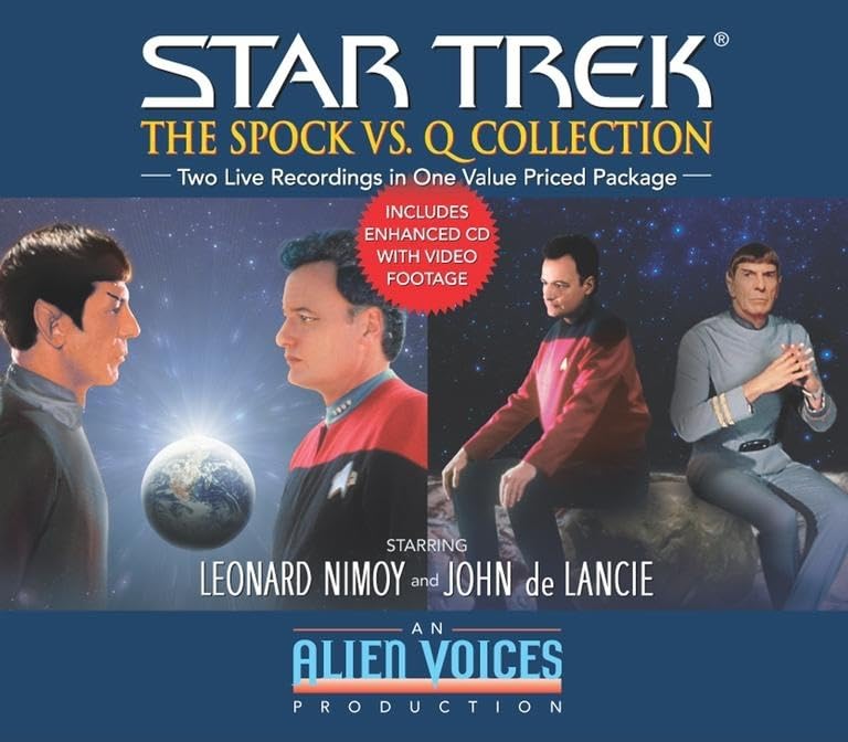 Spock vs. Q Gift Set (Star Trek (Unnumbered Audio))