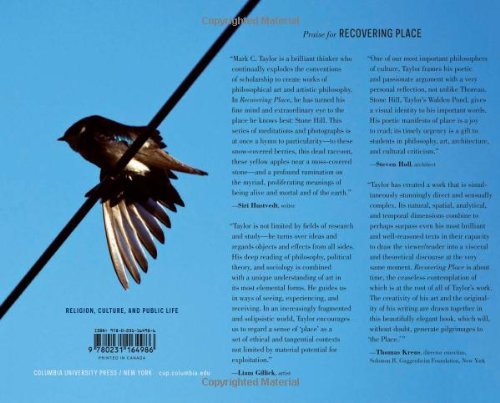 Recovering Place: Reflections on Stone Hill (Religion, Culture, and Public Life, 17)