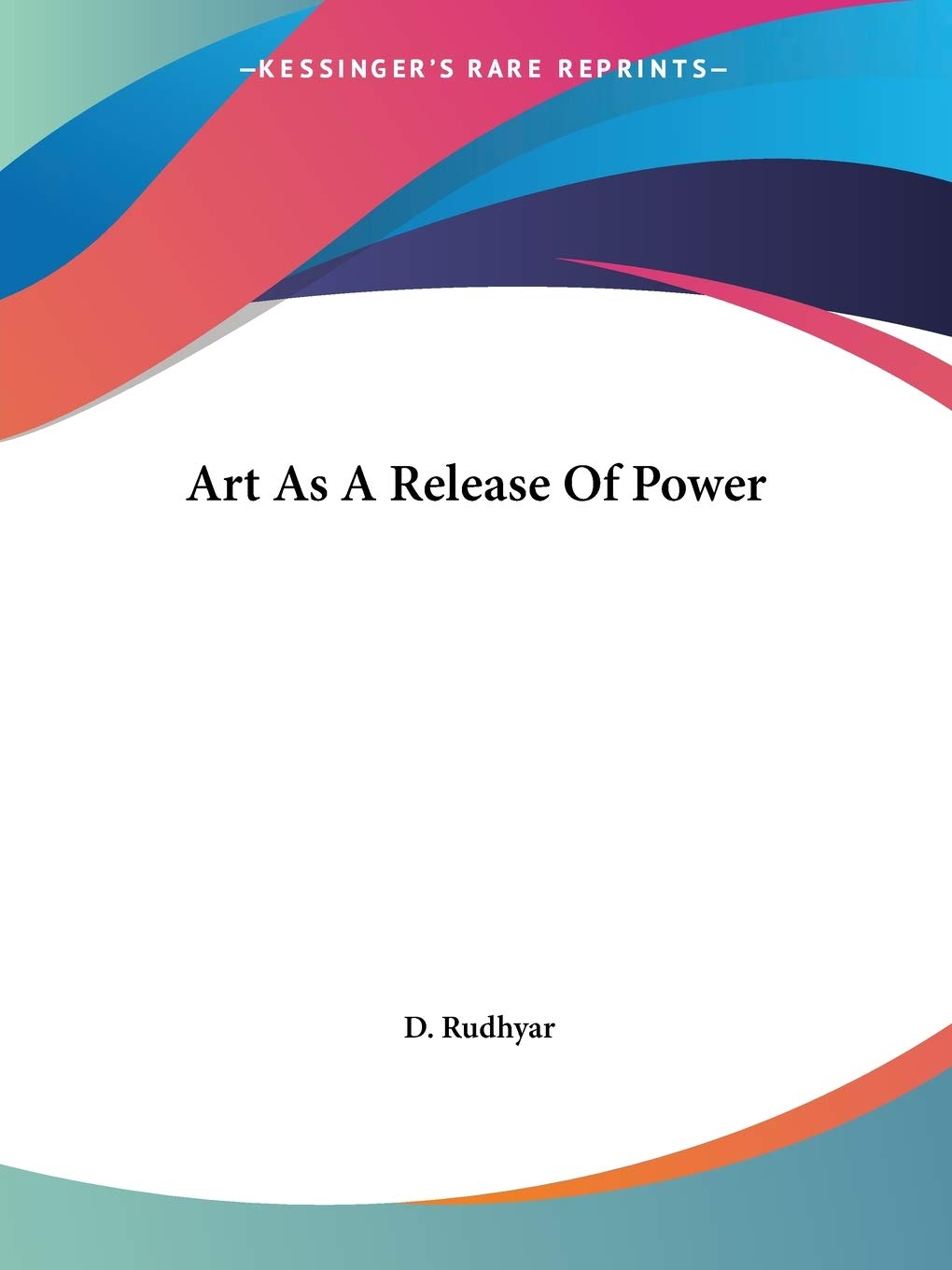 Art As A Release Of Power