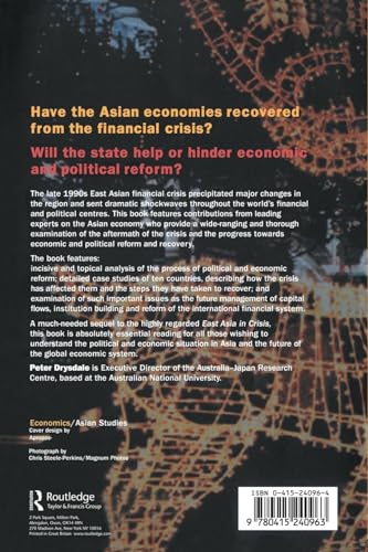 Reform and Recovery in East Asia