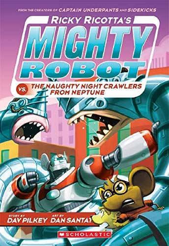 Ricky Ricotta's Mighty Robot Series 9 Books Collection Set By Dav Pilkey