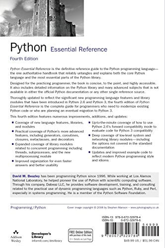 Python Essential Reference