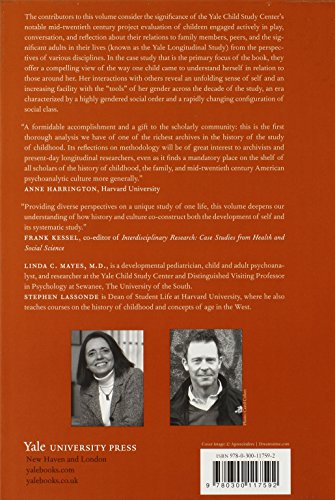 A Girl's Childhood: Psychological Development, Social Change, and The Yale Child Study Center