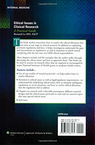 Ethical Issues in Clinical Research: A Practical Guide