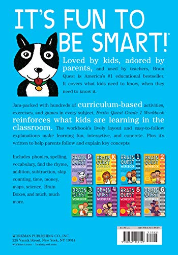 Brain Quest Workbook: Grade 1
