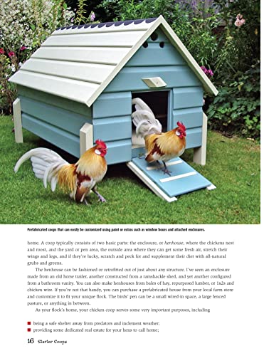 Starter Coops: For Your Chickens' First Home (CompanionHouse Books)