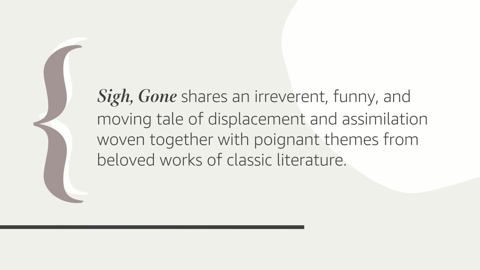 Sigh, Gone: A Misfit's Memoir of Great Books, Punk Rock, and the Fight to Fit In
