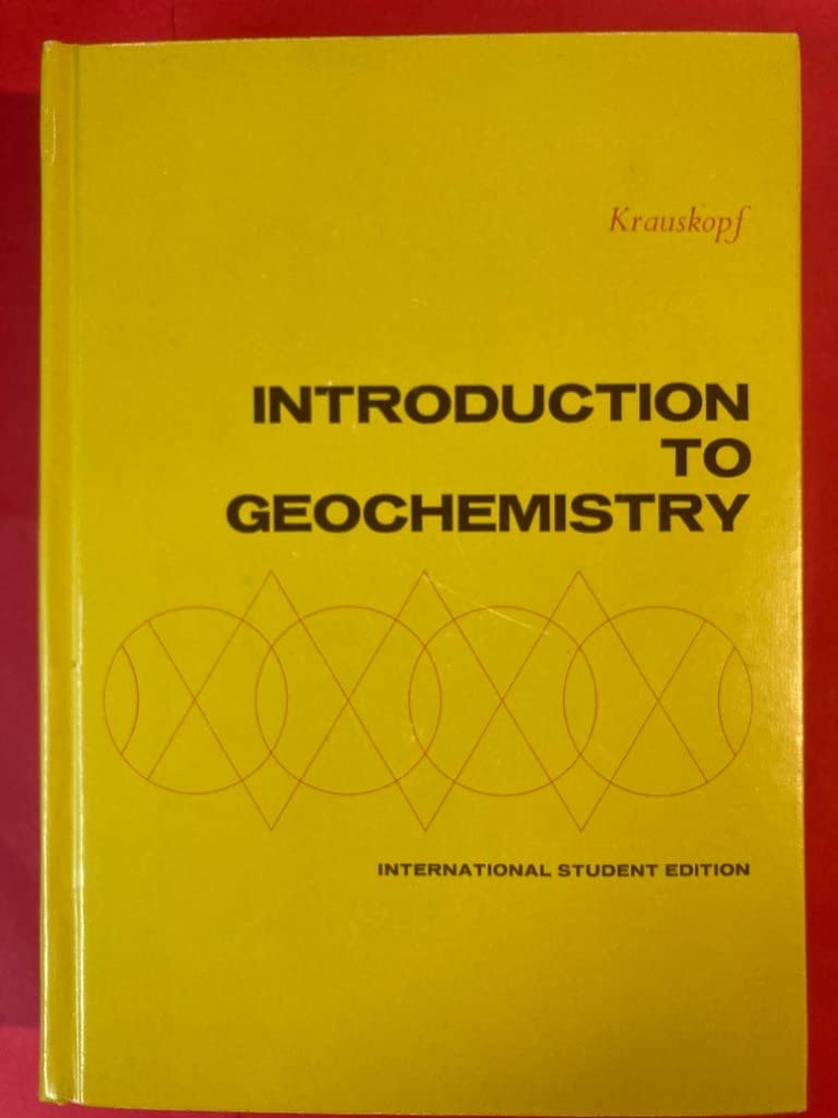 Introduction to Geochemistry
