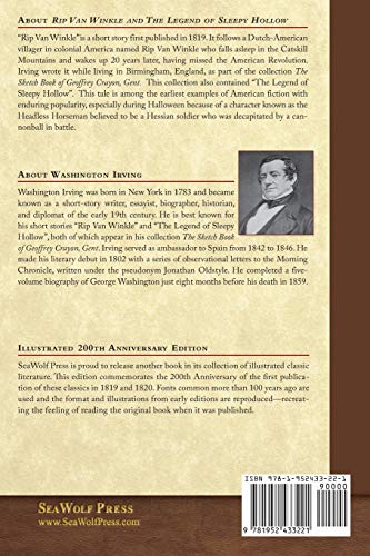 Rip Van Winkle and The Legend of Sleepy Hollow: Illustrated 200th Anniversary Edition