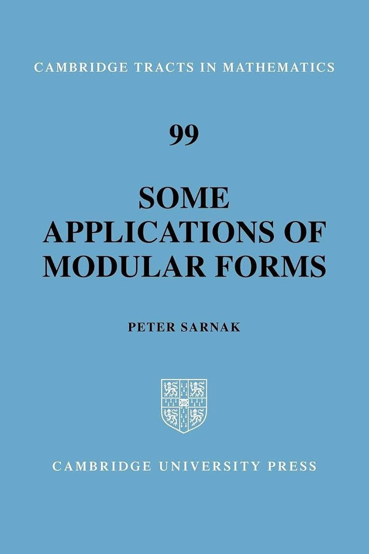 Some Applications of Modular Forms (Cambridge Tracts in Mathematics, Series Number 99)
