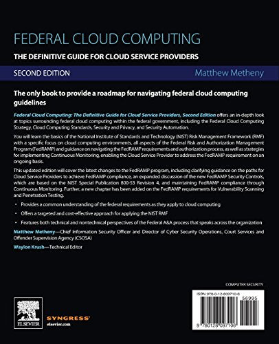 Federal Cloud Computing: The Definitive Guide for Cloud Service Providers