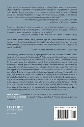 Polarization and the Politics of Personal Responsibility