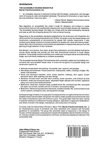 The Accessible Housing Design File