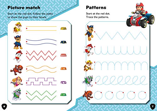 Paw Patrol First Writing Activity Book: Get ready for school with Paw Patrol