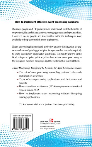 Event Processing: Designing IT Systems for Agile Companies: Designing IT Systems for Agile Companies