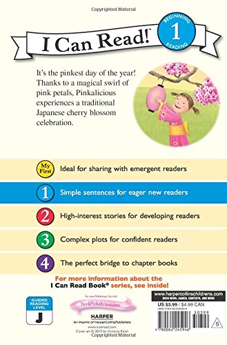 Pinkalicious: Cherry Blossom: A Springtime Book For Kids (I Can Read Level 1)
