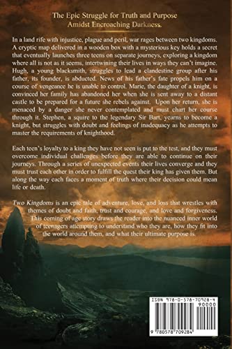 Two Kingdoms: The epic struggle for truth and purpose amidst encroaching darkness - a medieval fantasy