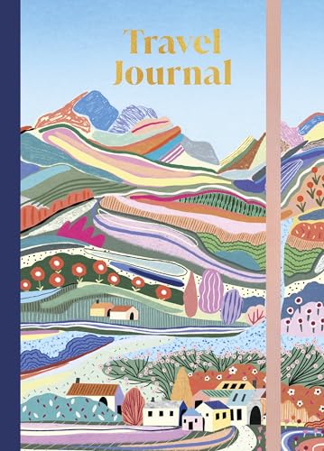 Travel Journal: A5 (14.8 x 21 cm) Hardcover Travel Diary for 10 Trips with Prompts, Planning Pages and Keepsake Stor