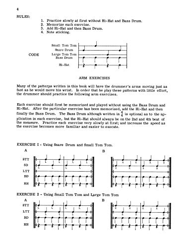 Rhythmic Patterns: Full Drum Set Studies for the Modern Drum