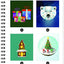 Brain Games - Sticker by Number: Christmas (28 Images to Sticker - Reindeer Cover) (Volume 1)